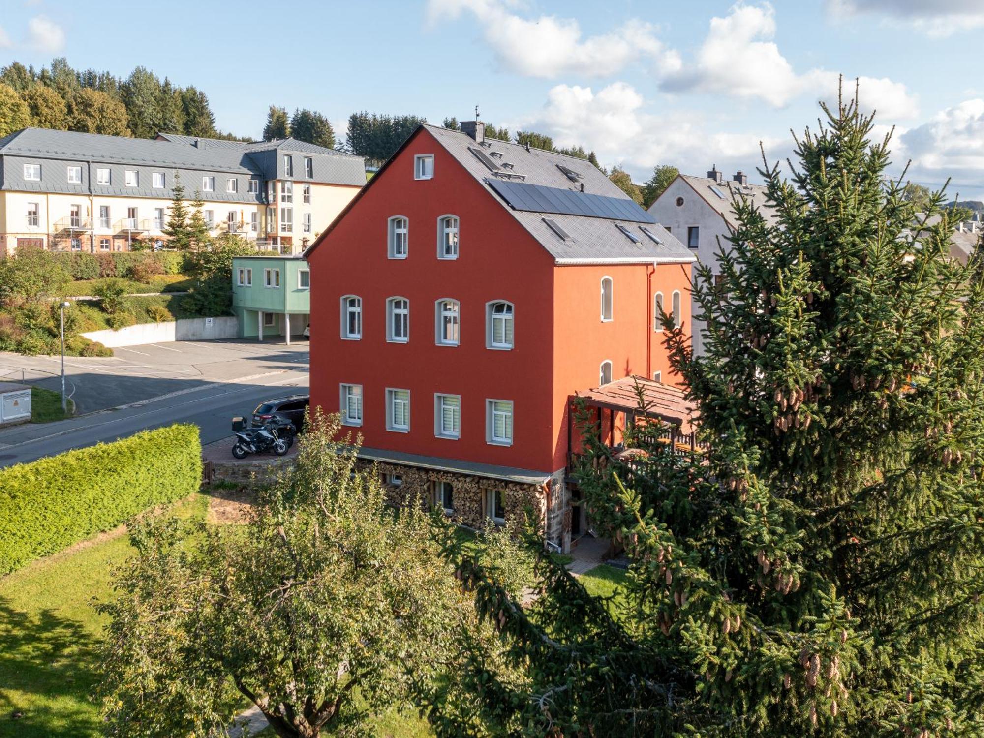 gemütliche Ferienwohnungen im Erzgebrige Sehma Exterior foto